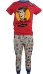 Pijama Licencias  Toy Story Woodie Niño Color Rojo