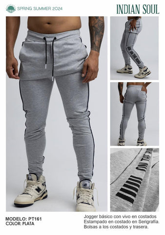 JOGGER INDIAN SOUL PT161 JOGGER BASICO