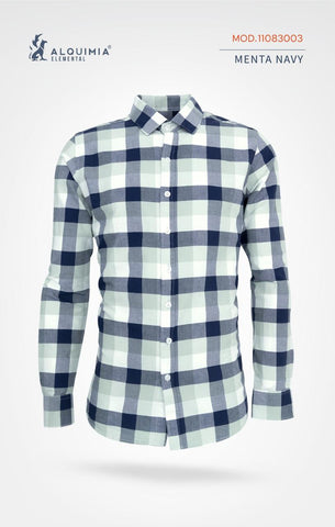 CAMISA ALQUIMIA 11083003 CAMISA CUADROS ML CAB