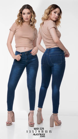 PANTALON MAYWAY MAY-229 PANTALON SKINNY DAMA