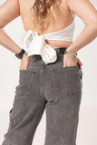 PANTALON DOUX DXD0540 PANTALON WIDE LEGG CARGO DAMA
