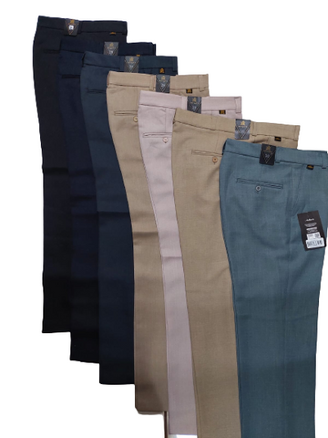 PANTALON ARTHURS PANTALON A CORTE RECTO SIN PINZA CAB BASICO 38-42