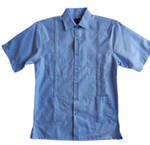 GUAYABERA ROSSINI 18031A GUAYABERA MC 4 BOLSAS BASICA