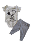 MAMELUCO LICENCIAS 828HI PANTALON Y MANELUCO SNOOPY BEBE