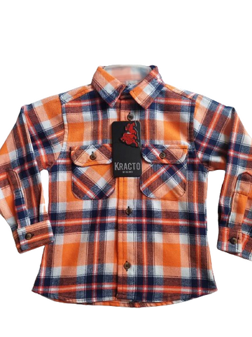 CAMISA KRACTO KRAP CAMISA FRANELA NIÑO ML HILO 50