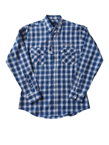 CAMISA WRANGLER 112360343 CAMISA MANGA LARGA LINEA LOGOS