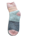 CALCETA ELLE BCW609-GRY 3 PACK PELUCHE DAM