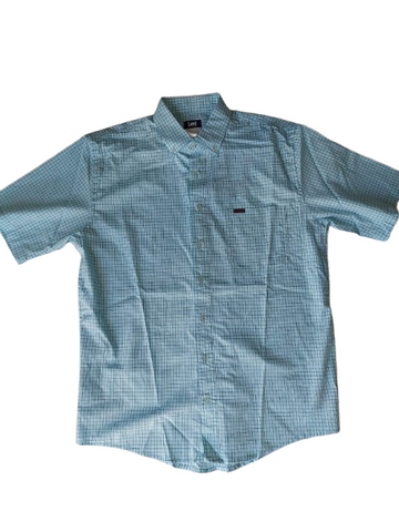 CAMISA LEE 112367748 CAMISA MANGA CORTA CLASICA BOTTON DOWN CUADROS
