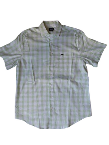 CAMISA LEE 112367800 CAMISA MC SLIM CUADROS