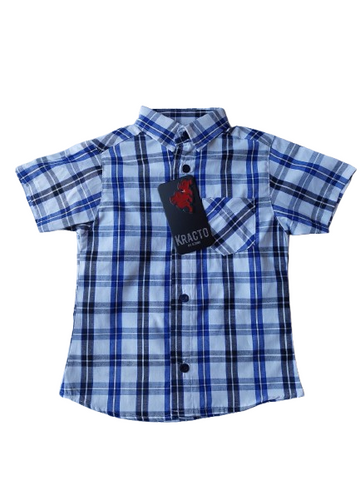 CAMISA KRACTO KRO CAMISA NIÑOP CUADROS MC HILO 40