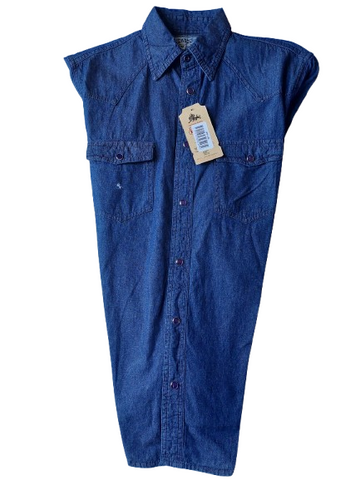 CAMISA KRACTO MEZCLILLA VAQUERA CAB HILO 50