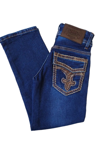 PANTALON SOMON 12410 PANTALON COWBOY CUT NIÑO