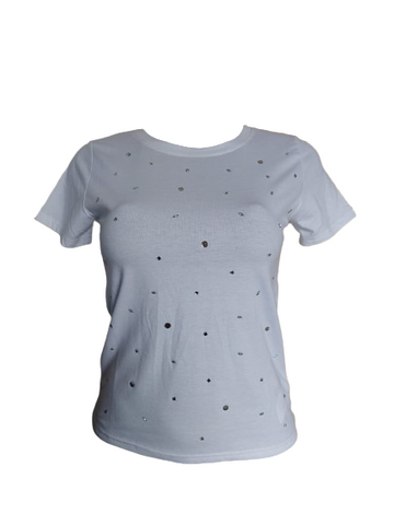 PLAYERA STUDIO SI 1053D PLAYERA DAMA MC CR