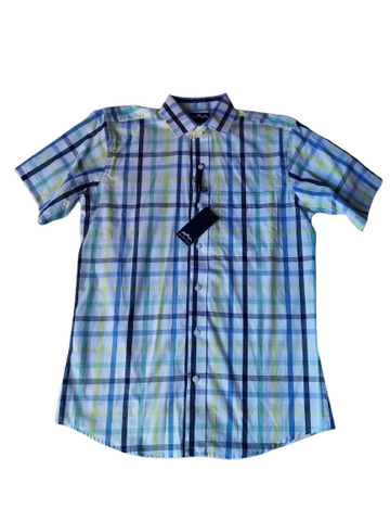 CAMISA WHITE PEAK 22010394 CAMISA CUADROS MC