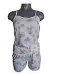 PIJAMA TOPS&BOTTOMS 20336 T&B DAM PV25 PIJAMA TANK SHORT
