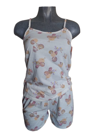 PIJAMA TOPS&BOTTOMS 20336 T&B DAM PV25 PIJAMA TANK SHORT