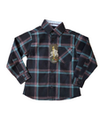 CAMISA KRACTO STAY CAMISA CUADROS MC HILO 50 NIÑO
