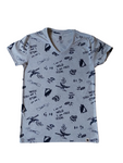 PLAYERA ACTION GEAR 871RQ PLAYERA ESTAMPADA MC CAB