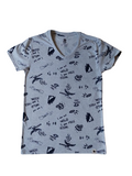PLAYERA ACTION GEAR 871RQ PLAYERA ESTAMPADA MC CAB