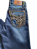 13249 PANTALON COWBOY CUT  BORDADO CAB