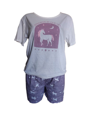 PIJAMA TOPS&BOTTOMS 21024 T&B DAM OI25 PIJAMA PLAYERA MC SHORT