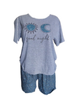 PIJAMA TOPS&BOTTOMS 21022 T&B DAM OI25 PIJAMA BLUSA SHORT