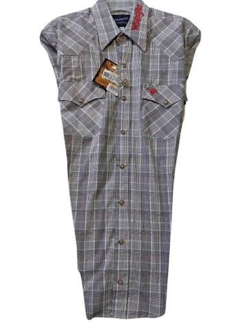 CAMISA WRANGLER 112371812 CAMISA MANGA LARGA LINEA CUERNOS CHUECOS