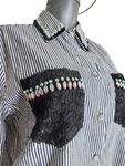 CAMISA YIMAI JH8011 CAMISA ML DAMA