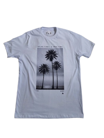 PLAYERA ARTE72 ADU25023 PALMA NEGRA PLAYERA CR MC CAB