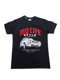 PLAYERA ARTE72 ADU25030 MY LIFE CAR PLAYERA CR MC CAB