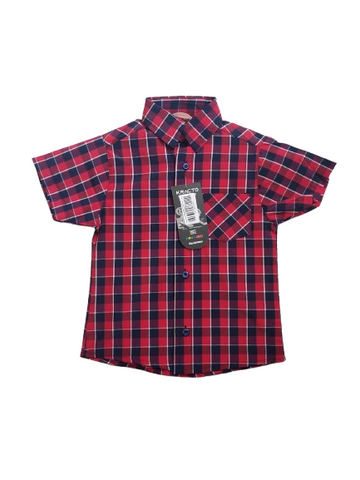 CAMISA KRACTO TURA CAMISA CUADROS CAB MC HILO 40