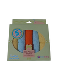 TOALLITAS MI PRIMER REGALO E-40057 TOALLITAS FACIALES 5 PACK BASICO
