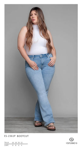 PANTALON ESTUDIOS ES-2361P PANTALON DAMA BOOTCUT EXTRAS