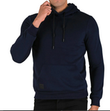SUDADERA GIOVANNI GALI DAVE AZUL MARINO BMM25991 SUDADERA CERRADA CANGURERA GORRO
