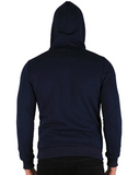 SUDADERA GIOVANNI GALI DAVE AZUL MARINO BMM25991 SUDADERA CERRADA CANGURERA GORRO