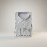 CAMISA RAMATY CM13004 CAMISA VESTIR ML POLIESTER ELASTANO
