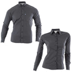 CAMISA BIBO CAMISA GABARDINA MANGA LARGA BASICA TALLA A