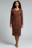 VESTIDO EFA MOD 11323 VESTIDO M/l