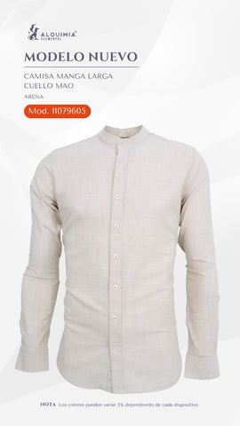CAMISA ALQUIMIA 11079605 CAMISA CUELLO MAO ML CAB