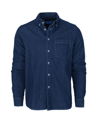 CAMISA BIBO CAMISA MEZCLILLA MANGA LARGA BASICA TALLA B
