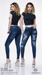 PANTALON ESTUDIOS ES-2351 PANTALON SKINNY ROTO DAMA