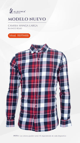 CAMISA ALQUIMIA 11079408 CAMISA CUADROS ML CAB