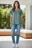 BLUSA MINE TB8971 BLUSA MC DAMA