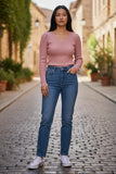 BLUSA YIMAI MIS00103 BLUSA CV ML DAMA
