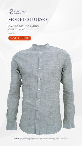 CAMISA ALQUIMIA 11079608 CAMISA CUELLO MAO ML CAB