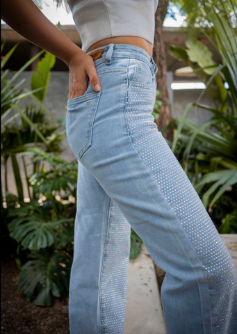 PANTALON DOUX DXD0403 PANTALON CRISTAL WIDE LEG