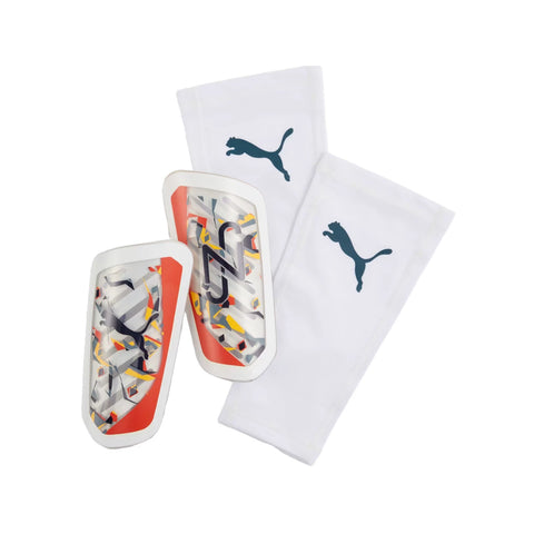 ESPINILLERA PUMA 3092101 ACC NEYMAR JR ULTRA FLEX SLEEVE PUMA WHITE-HOT HEAT-SUN STREAM