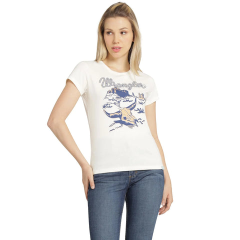 BLUSA WRANGLER 112373617 PLAYERA DAMA ESTAMPADA MC