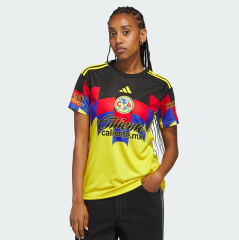 PLAYERA ADIDAS JN8628 CLUB AMERICA JERSEY LOCAL MUJER 2025-2026