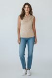 BLUSA LONDON FASHION 91-26 BLUSA DAMA SIN MANGAS
